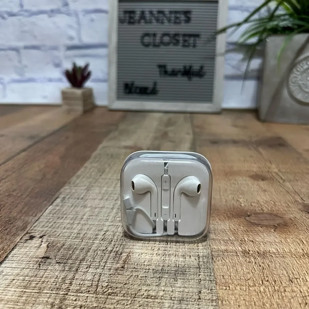 Apple iPhone Original Wired Earpods Earphones‎ Earbuds 3.5mm Jack Microphone